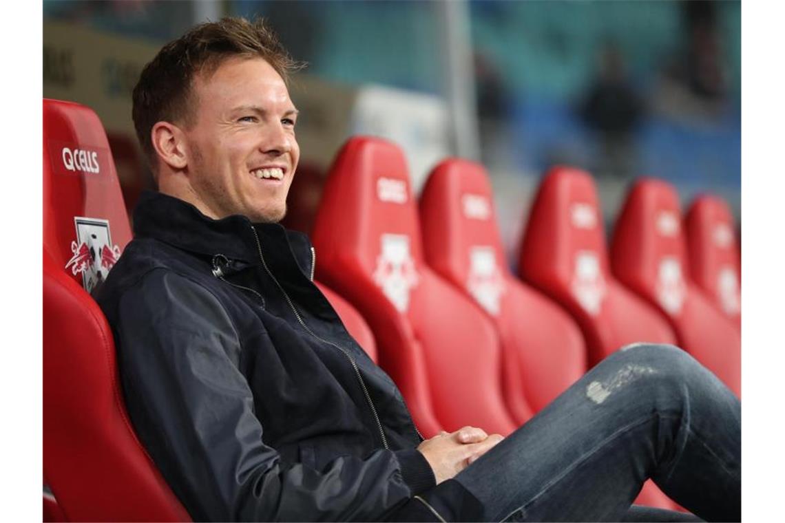 Nagelsmann ohne Ausstiegsklausel: Schritt zu RB nie bereut Fühlt sich bei RB Leipzig sichtlich wohl: RB-Coach Julian Nagelsmann. Foto: Jan Woitas/dpa-Zentralbild/dpa