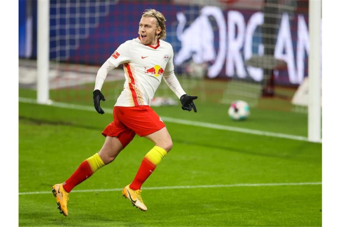 Forsberg-Faktor und Klopp-Krise: RB will ins Viertelfinale Fühlt sich in der Königsklasse wohl: Leipzigs Emil Forsberg. Foto: Jan Woitas/dpa-Zentralbild/dpa