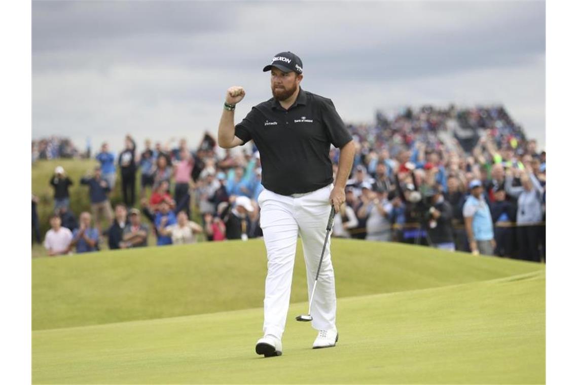 Führt die British Open vor der Schlussrunde an: Irlands Golfstar Shane Lowry. Foto: Peter Morrison/AP