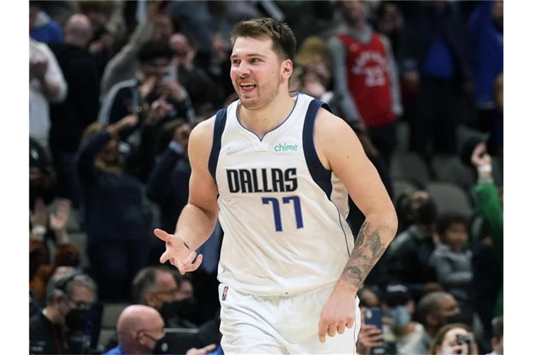 Führte die Mavericks zum Sieg: Luka Doncic. Foto: Lm Otero/AP/dpa