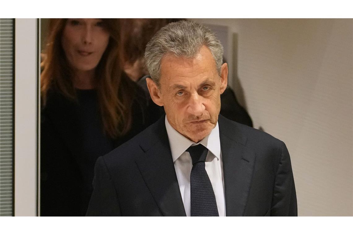 Bilder des Tages Fünf Jahre Haft für Sarkozy: Urteil in Libyen-Prozess in Paris