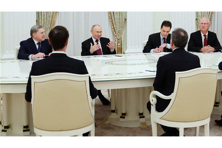 Fünf Stunden dauerte das Gespräch von Kremlchef Putin mit den US-Abgesandten.