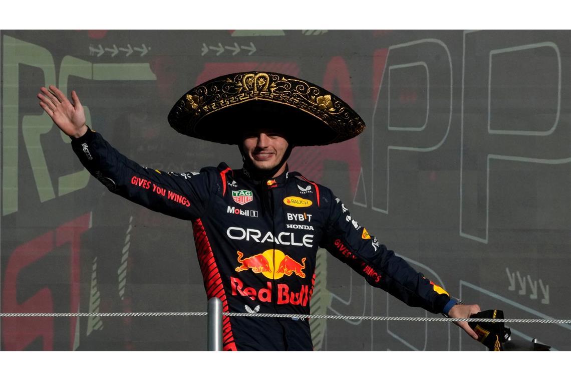 Eifel-Faktor im unheimlichen WM-Kampf: Was spricht für wen? Fünfmal hat Max Verstappen schon das Rennen in Mexiko gewonnen. (Archivbild)