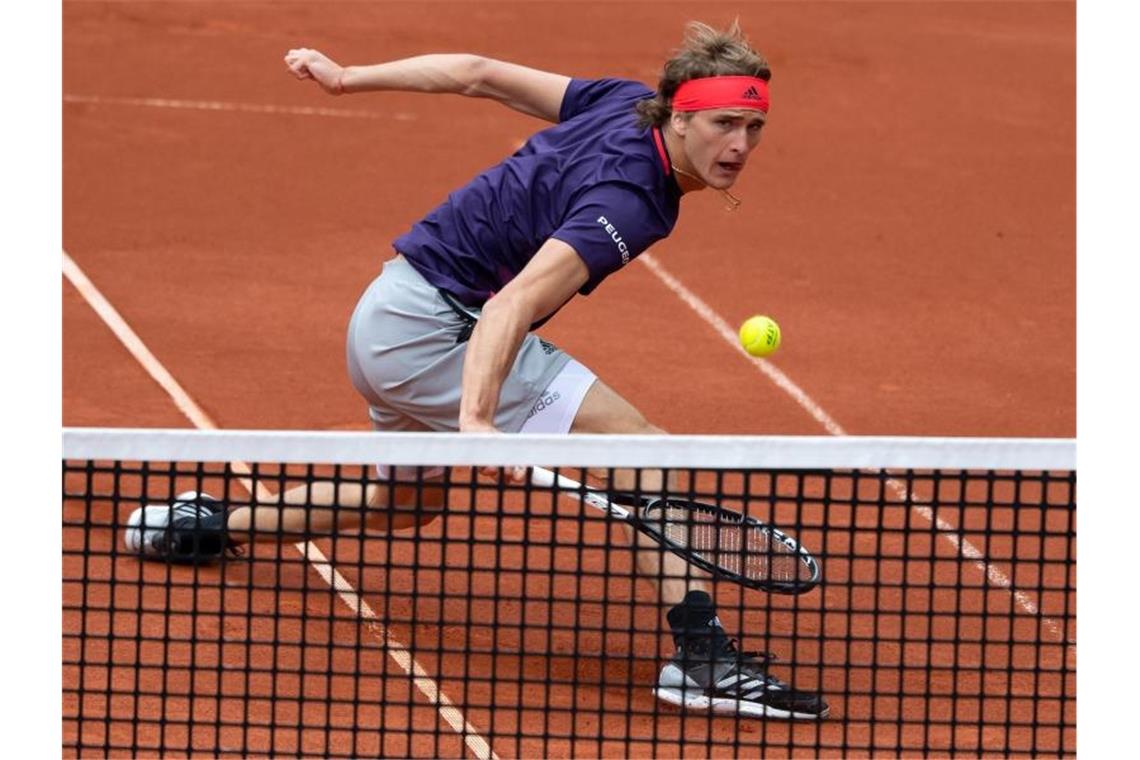 Für Alexander Zverev beginnen heute die French Open. Foto: Sven Hoppe