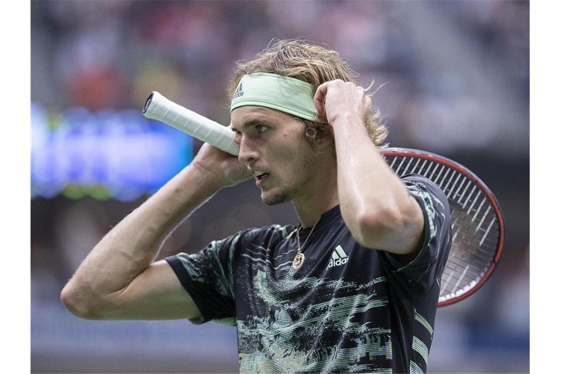 Weiter Warten auf Zverevs Grand-Slam-Durchbruch Für Alexander Zverev war bei den US Open im Achtelfinale Schluss. Foto: Javier Rojas/Pi/Prensa Internacional via ZUMA