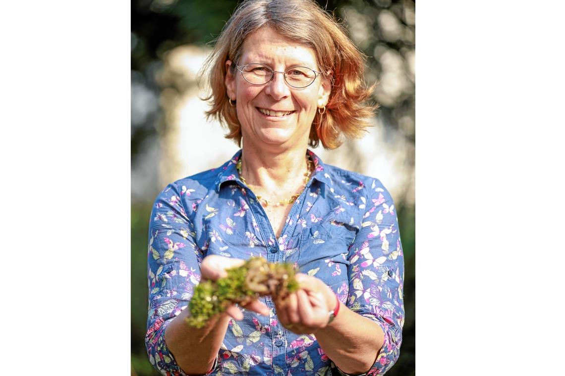 Für Anette Rosenbauer ist die Schneckenzucht ein Hobby – sie arbeitet in der Botanik.