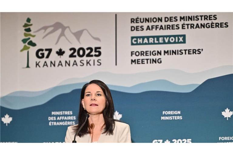 Für Annalena Baerbock war es die wohl letzte große Reise als Außenministerin.