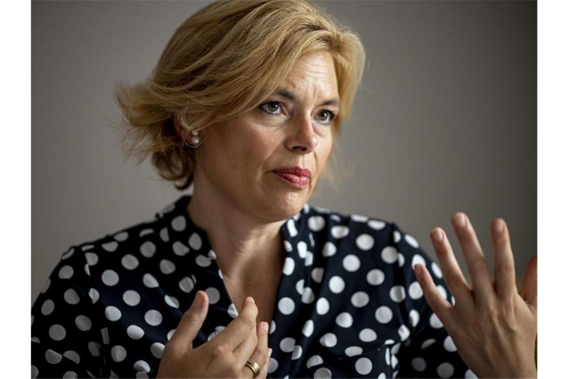 Härtetest für den „Agrarfrieden“ nach der Wahl Für Bundesagrarministerin Julia Klöckner ist der Weg hin zu mehr Tierwohl und Nachhaltigkeit klar. Foto: Fabian Sommer/dpa