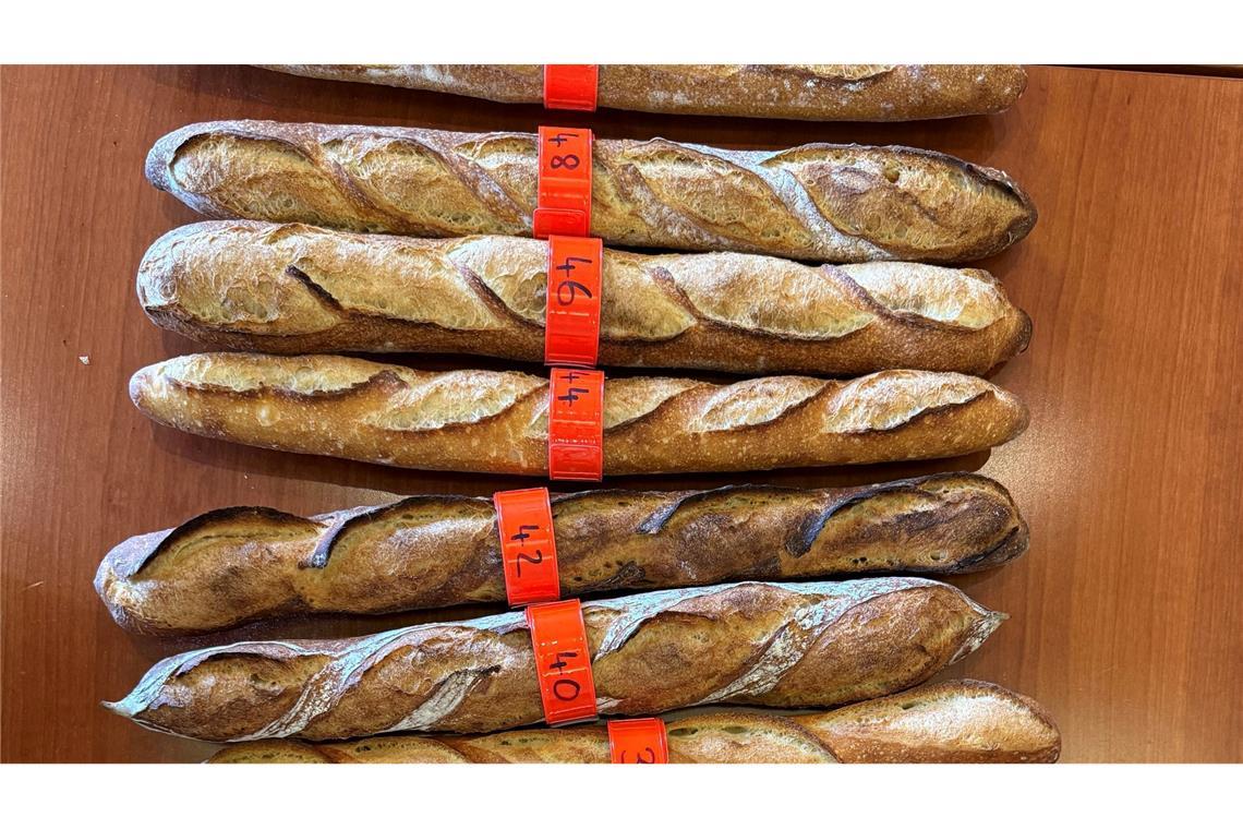 Für den Grand Prix de la Baguette wurden die Brote nach Kriterien wie Geschmack, Geruch, Kruste und Textur beurteilt.