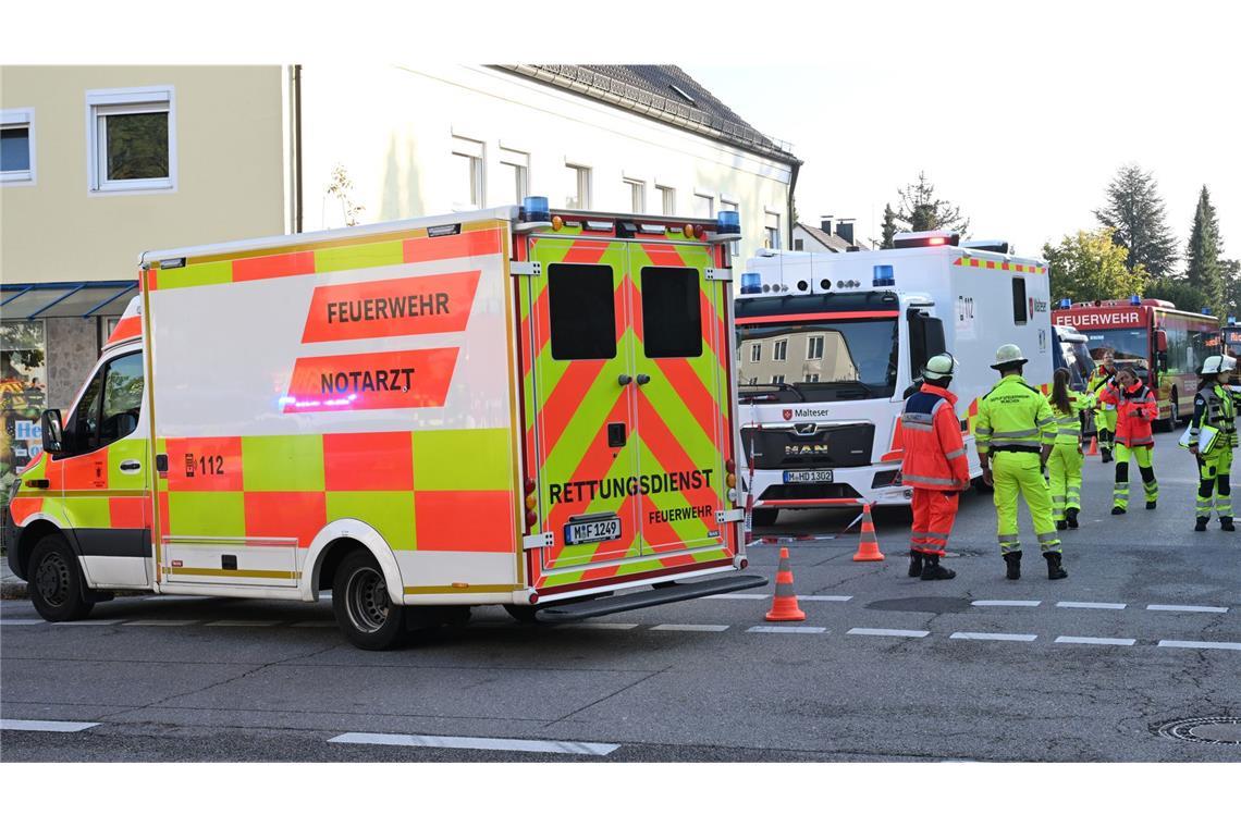 Für den in der Nähe des Feuers gefundenen Verletzten kam jede Hilfe zu spät.