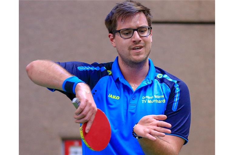 Für den Murrhardter Dominik Wörner wäre es wichtig, die Tischtennissaison zu Ende spielen zu können. Foto: A. Becher