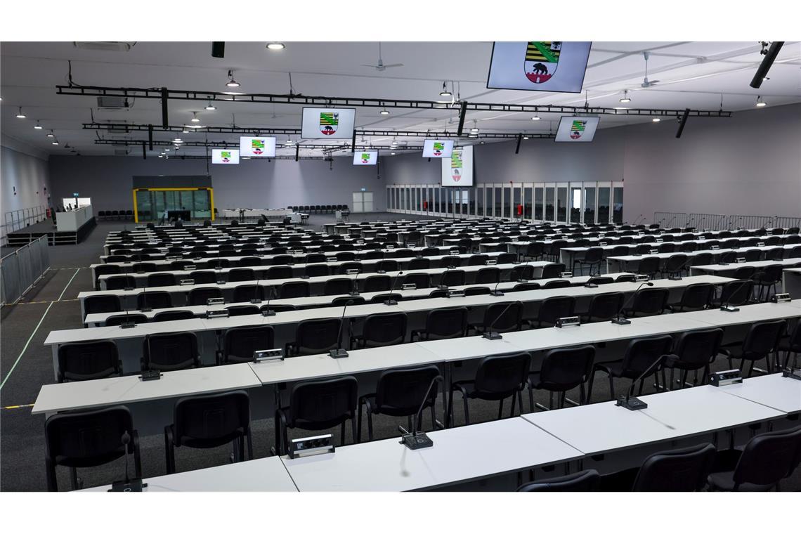 Für den Prozess wurde ein Interims-Gerichtsgebäude errichtet. (Archivbild)