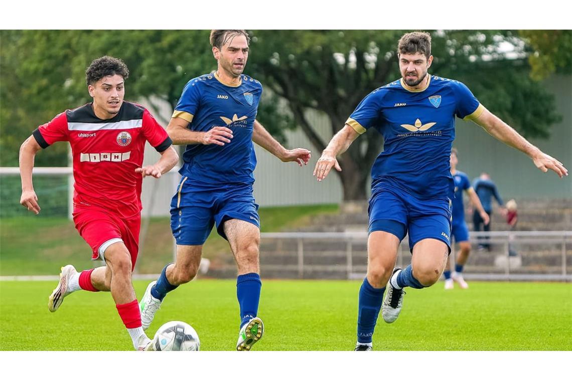 Für den Titelfavoriten TSV Plattenhardt (links der Neuzugang Eimen Zalloumi) hat die Saison mit einer Enttäuschung begonnen.