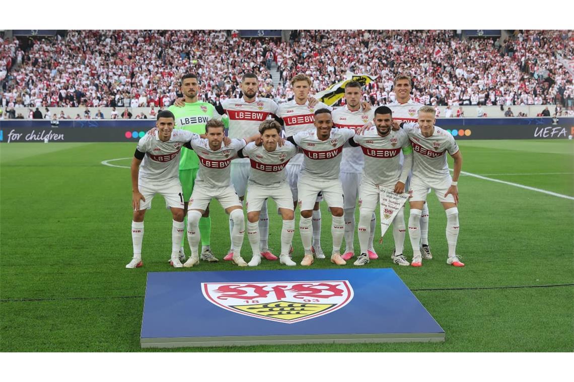 Für den VfB steht der zweite Spieltag in der Champions League an.