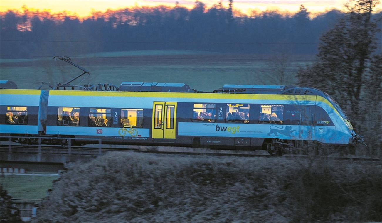 Chancen für Ausbau der Murrbahn schwinden Für den Zugverkehr im Murrtal steht ab Backnang nur ein Gleis zur Verfügung: Das begrenzt die Kapazitäten und macht die Strecke anfällig für Verspätungen.Foto: A. Becher