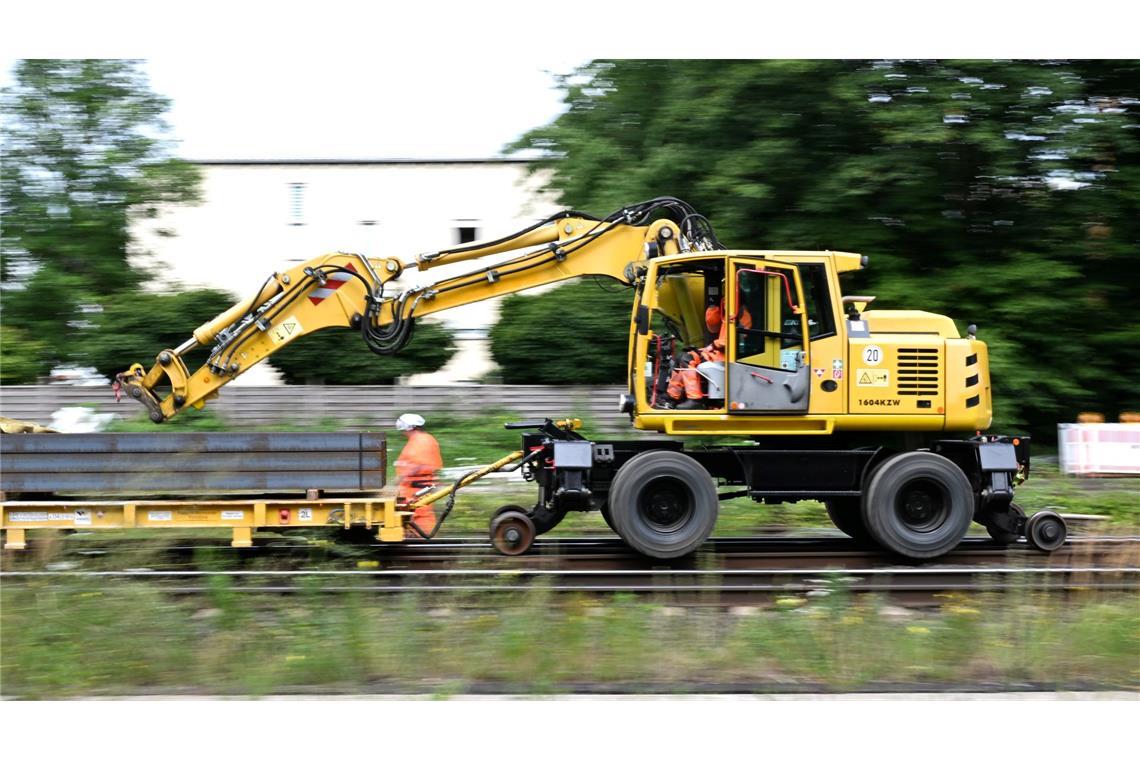 Bahn plant mit längerer Generalsanierung bis 2035 Für die Bauarbeiten werden die Strecken für jeweils rund ein halbes Jahr vollständig gesperrt. (Archivbild)