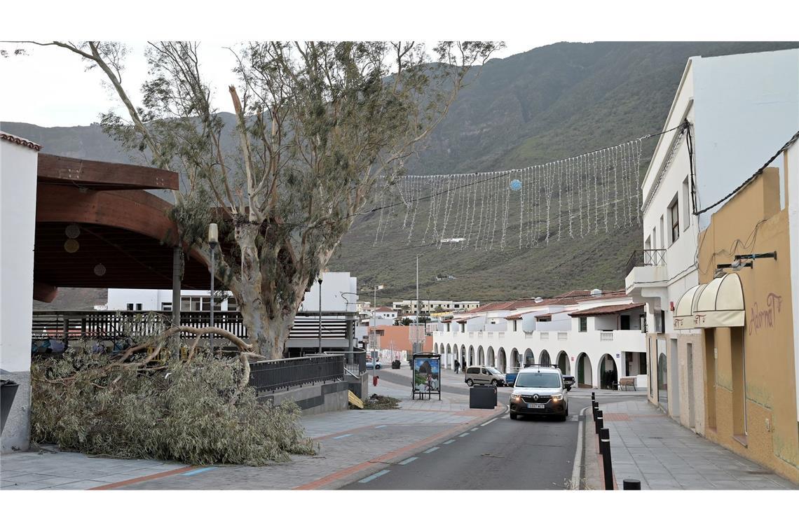 Für die Kanarischen Inseln gilt eine Sturmwarnung. "Therese" zieht von West nach Ost über die Inseln vor der Westküste Afrikas hinweg und könnte mit Starkregen und Orkanböen für Überschwemmungen und Schäden an Gebäuden sorgen. (Archivfoto)