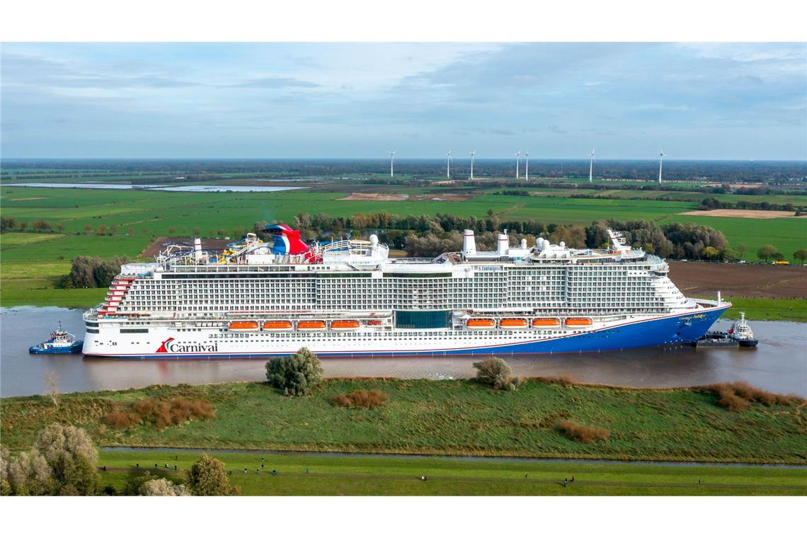 Für die Reederei Carnival Cruise Lines baut die Meyer Werft ein Schwesterschiff zur "Carnival Jubilee". (Archivfoto)