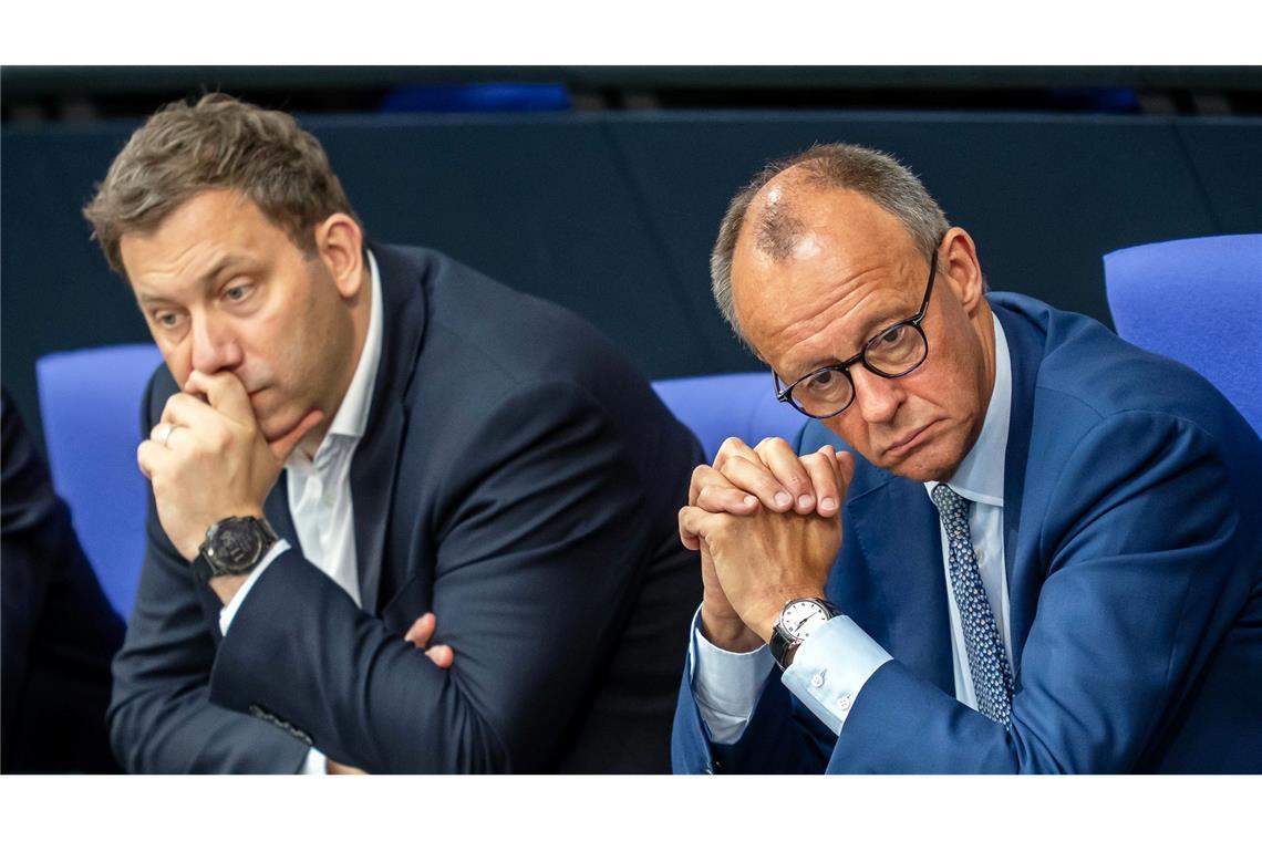 Geplatzte Richterwahl erschüttert Koalition Für die Spitzen der schwarz-roten Koalition ist die Vertagung eine Schlappe.