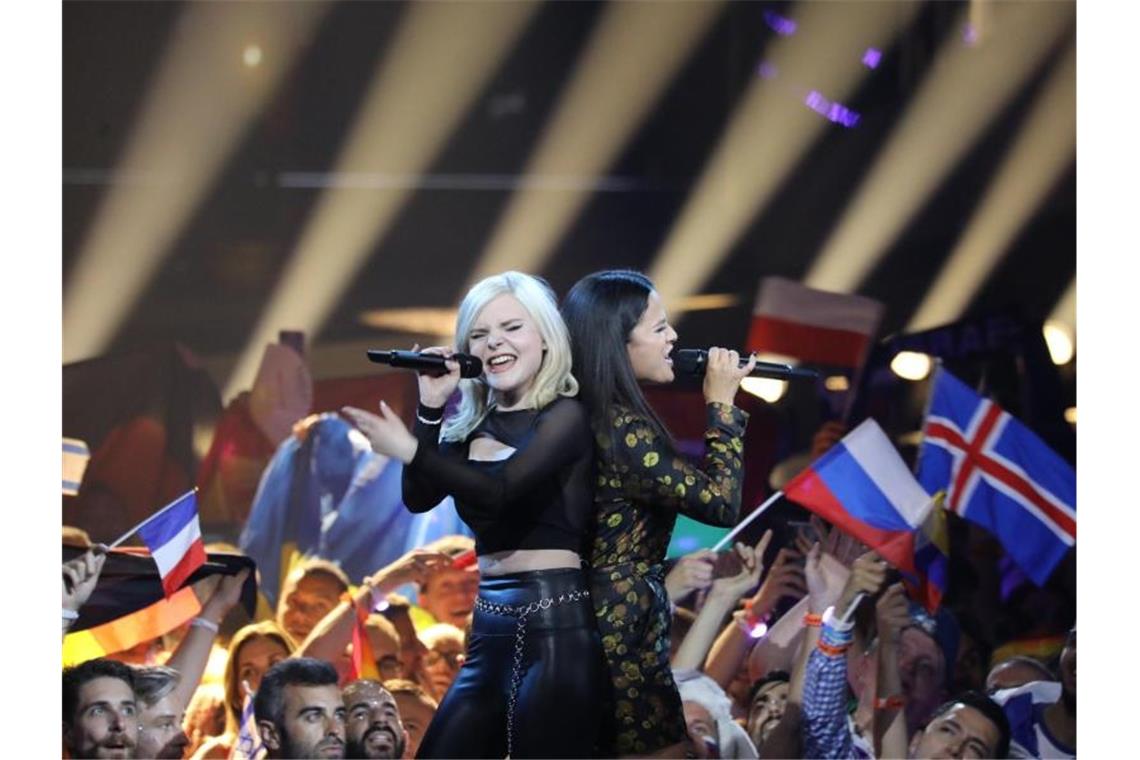 Niederlande gewinnen ESC - Madonna enttäuscht Für die S!sters bleibt am Ende nur der 24. Platz. Foto: Ilia Yefimovich