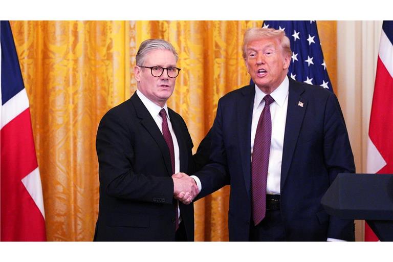 Für die USA ist der Handelsdeal mit Großbritannien der erste große seit Verhängung der Strafzölle.
