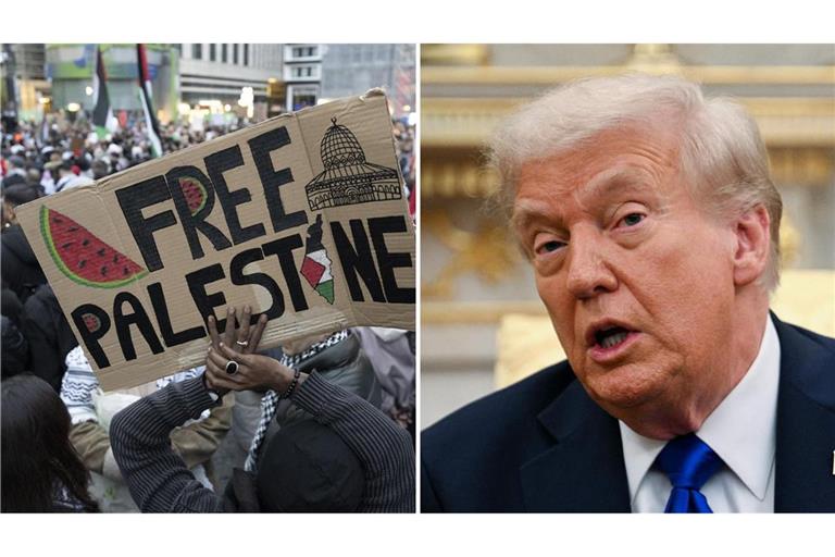 Für ein Ende des Gaza-Krieges fordert der Chefunterhändler der Hamas Garantien von US-Präsident Trump. (Archivbild)