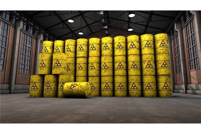 Für Fässer mit Atommüll gibt es keinen sicheren Aufbewahrungsort auf Dauer.