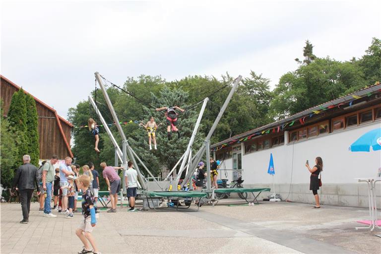 Für Familien war einiges geboten beim Sommerfest. Foto: Carmen Warstat