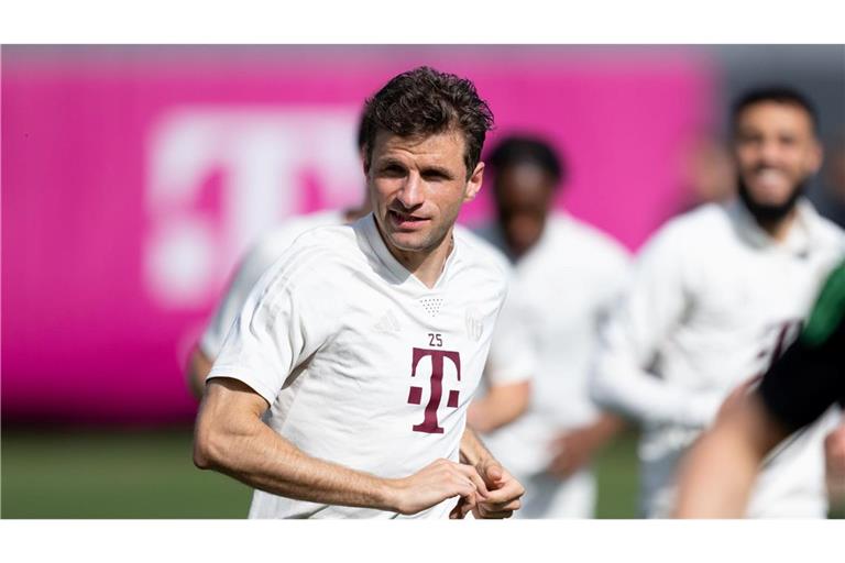 Für FC-Bayern-Legende Thomas Müller ist es der 150. Einsatz in der Champions League.