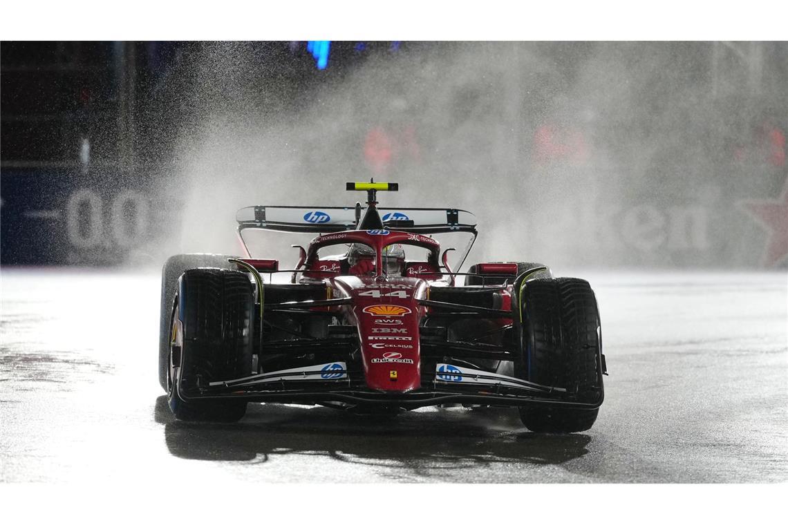 Für Ferrari-Pilot Lewis Hamilton lief gar nichts zusammen, er wurde Letzter.