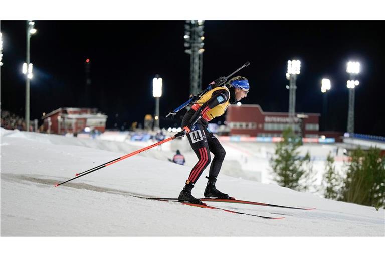 Für Franziska Preuß lief es nicht wie gewünscht.