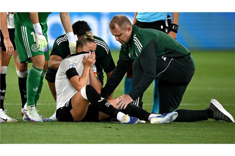 Für Giulia Gwinn endete das Tournier schon im ersten Gruppenspiel.