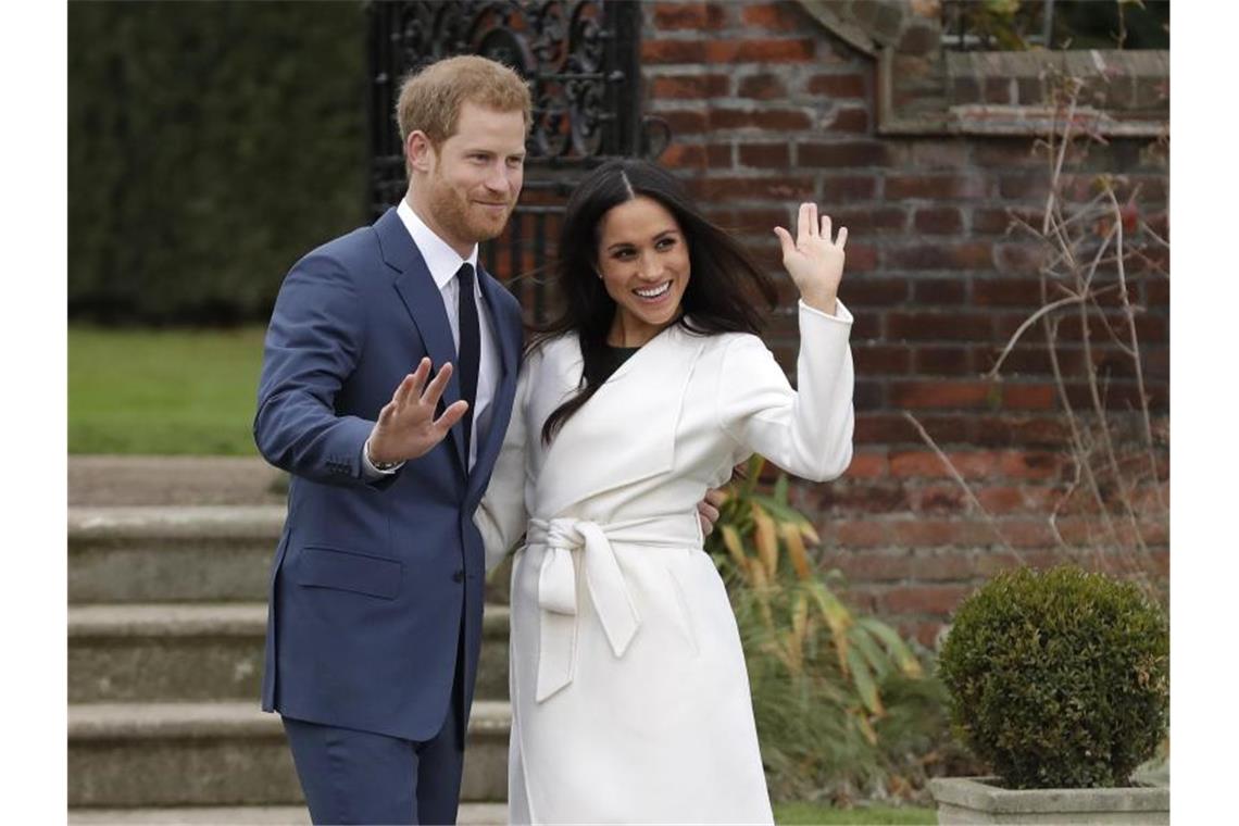 Für Harry und Meghan ist die Geburt ihrer Tochter der freudige Höhepunkt einer turbulenten Zeit. Foto: Matt Dunham/AP/dpa