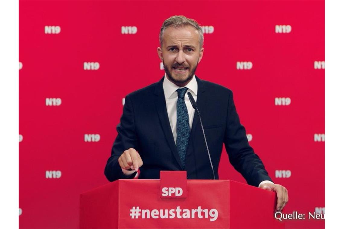 Für Jan Böhmermanns Kampagne #neustart19 um den SPD-Parteivorsitz „hat es knapp nicht gereicht“. Foto: Julia Hüttner/ZDF-