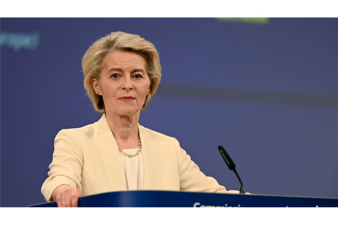 Flug mit von der Leyen gestört - keine Ermittlungen Für Kommissionschefin Ursula von der Leyen endete der Zwischenfall glimpflich. (Archivbild)