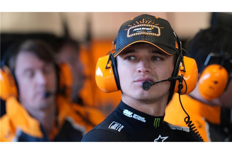 Für Lando Norris geht es um den WM-Titel.