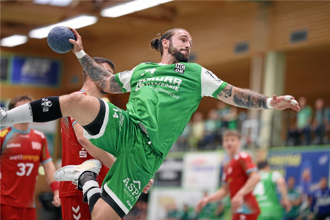 Der HC Oppenweiler/Backnang will beim ewigen Rivalen nachlegen Für Markus Dangers bedeutet die Partie eine Reise in die Heimat. Foto: Alexander Becher