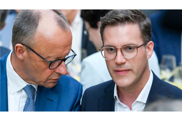 Für Merz und Hagel dürfte die Wahl in Baden-Württemberg eine Enttäuschung sein.