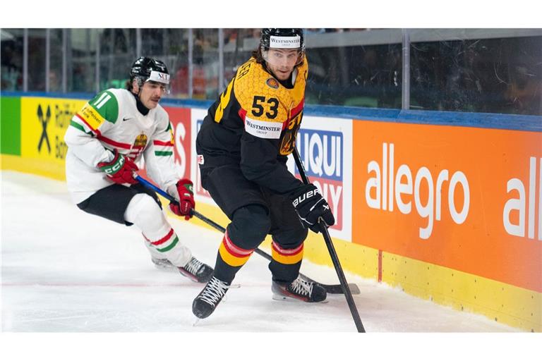 Für NHL-Star Moritz Seider und die Eishockey-Nationalmannschaft gibt es bei der WM in der Schweiz erstmals drei Punkte.