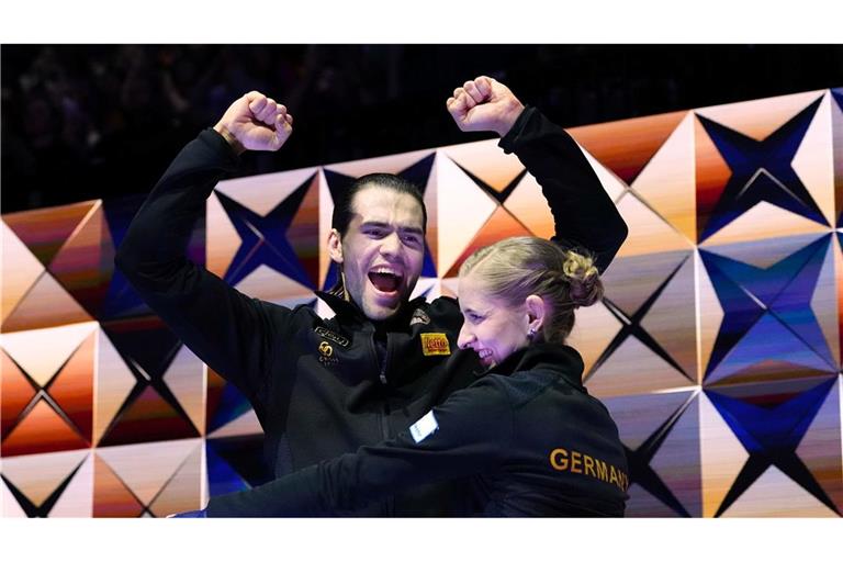 Für Nikita Volodin und Minerva Hase ging mit WM-Gold ein Traum in Erfüllung.