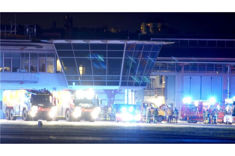 Für rund eine Stunde war der Flugbetrieb am Flughafen Stuttgart komplett unterbrochen.