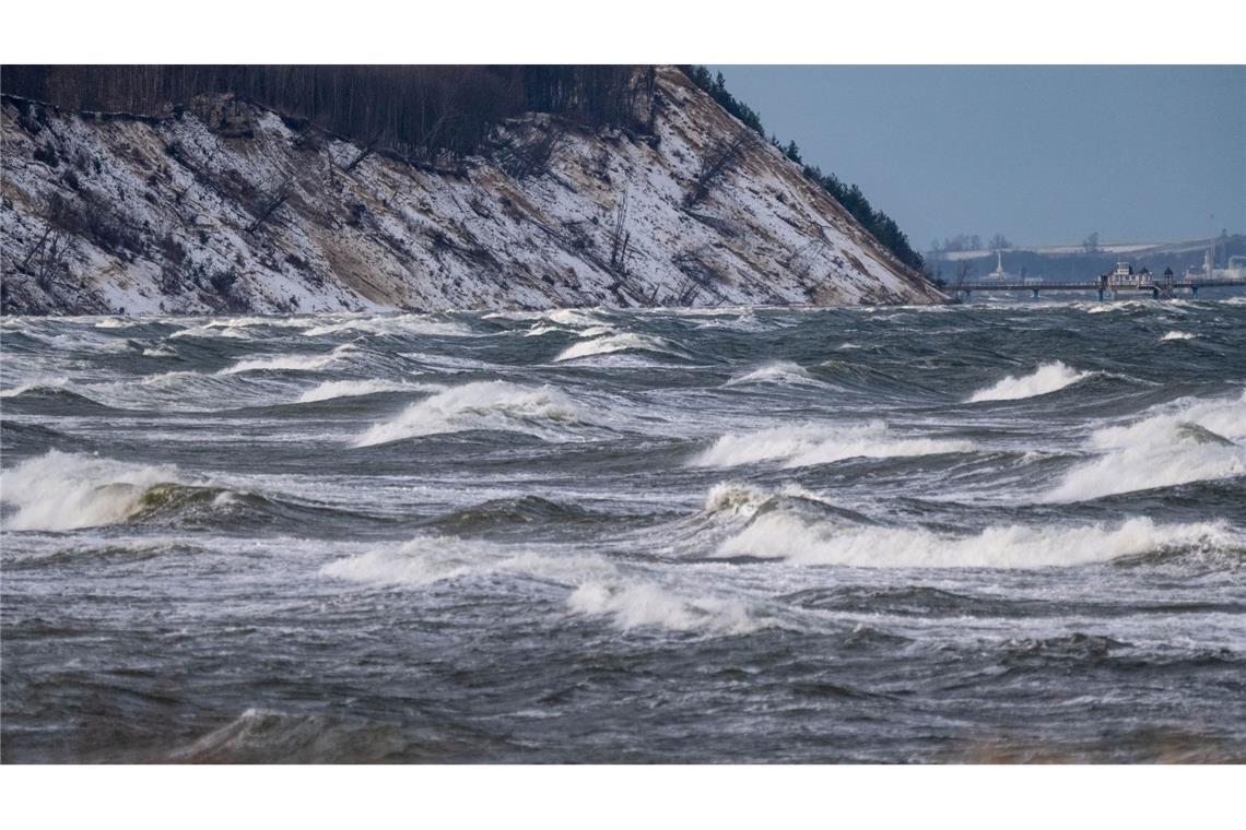 Für Salzwassereinbrüche aus der Nordsee in die Ostsee sind starke Westwinde unerlässlich. (Archivbild)