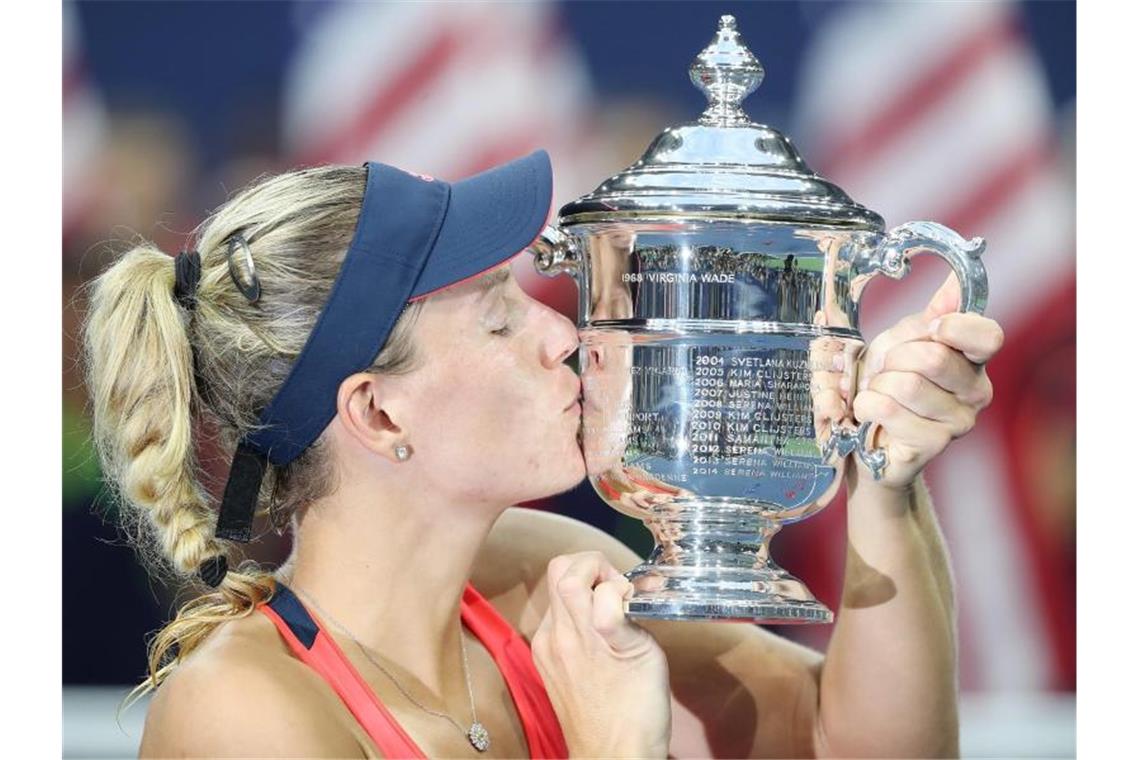 Kerber genießt Rolle im Schatten der Stars - Spaß „noch da“ Für Tennisspielerin Angelique Kerber sind die US Open etwas Besonderes. Foto: Justin Lane/epa