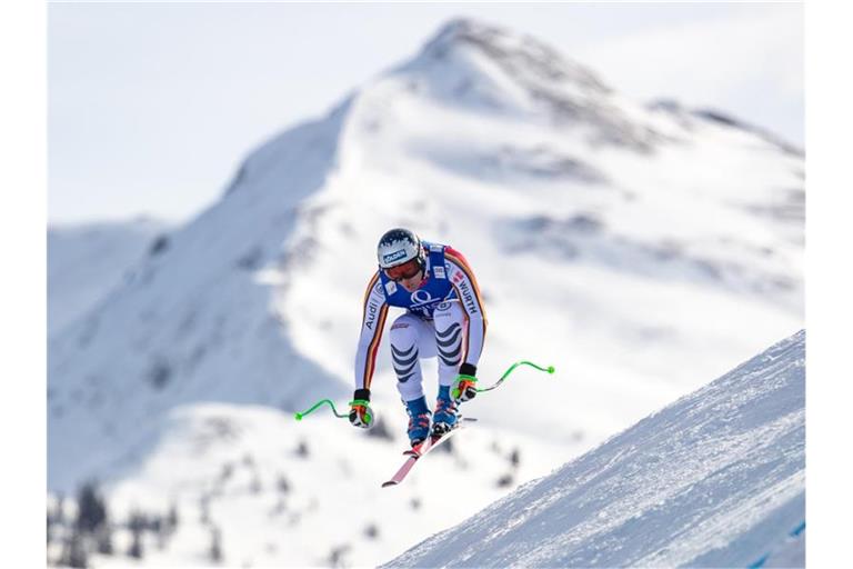 Für Thomas Dreßen könnte der erste Sieg im Super-G drin sein. Foto: Expa/Johann Groder/APA/dpa