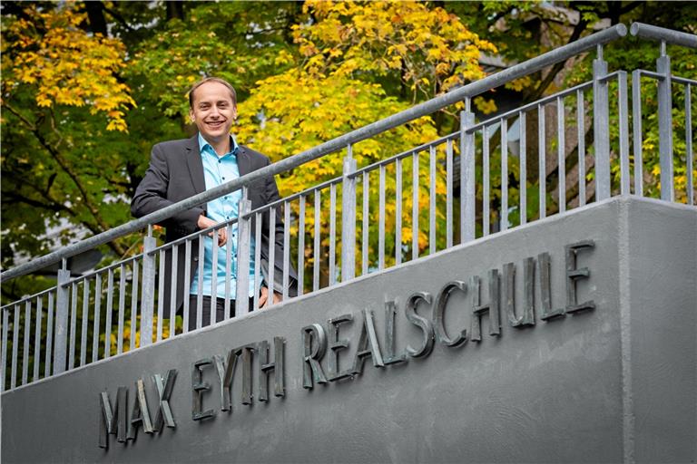 Für Timm Ruckaberle ist eine pädagogische Qualifizierung unerlässlich, um den Lehrerberuf gut machen zu können. Foto: A. Becher