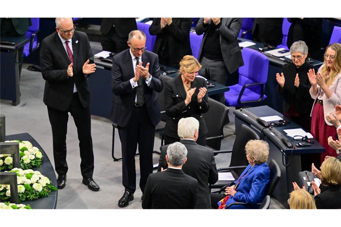 Für Tova Friedmans Rede gab es lang anhaltenden Applaus.