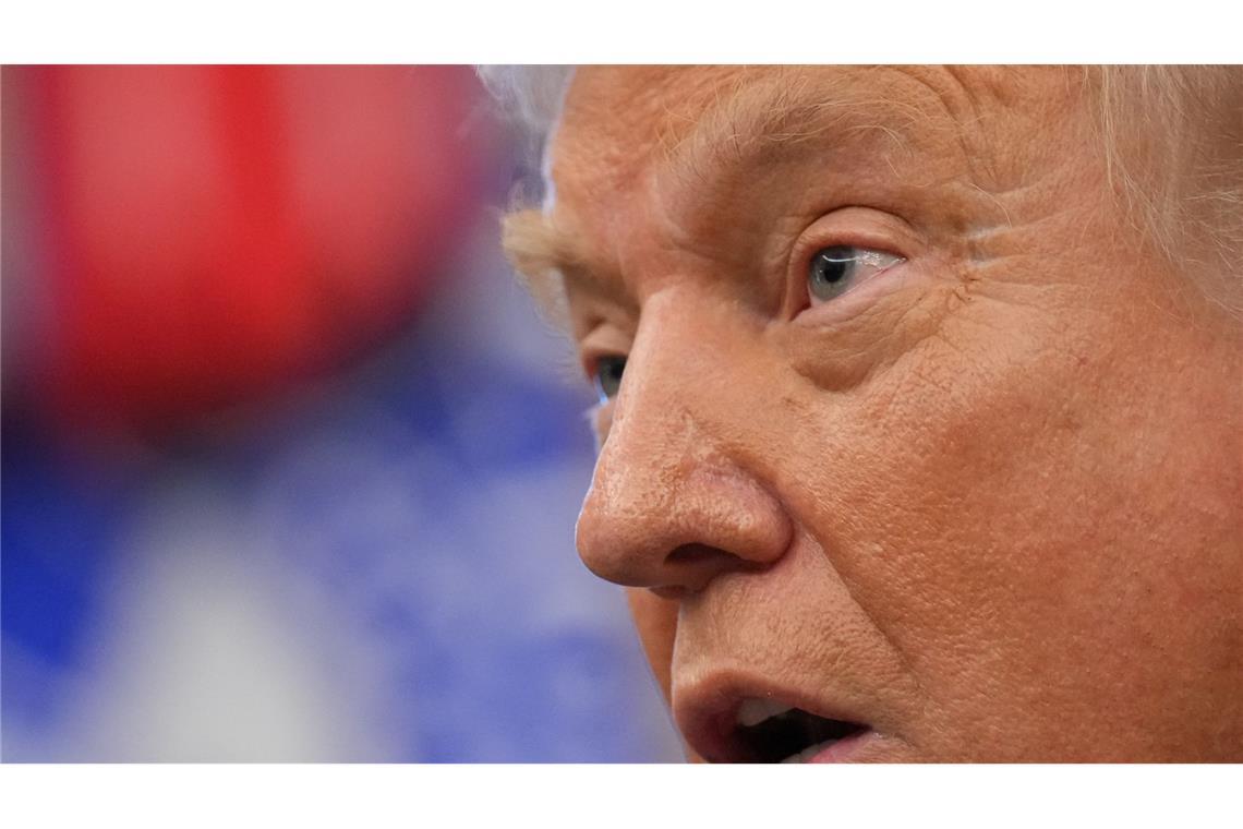 Für US-Präsident Trump ist der Fall Epstein noch nicht ausgestanden. (Archivbild)