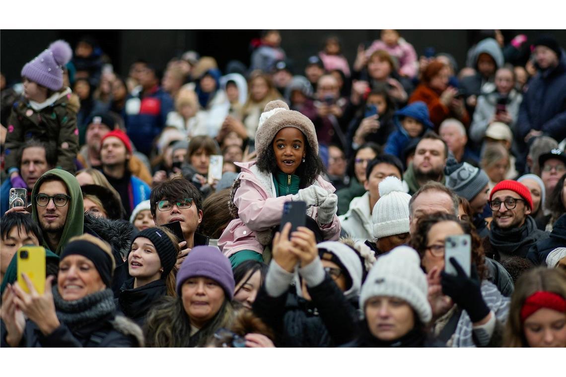 Für viele eine Thanksgiving-Tradition: Die Parade in New York schauen.