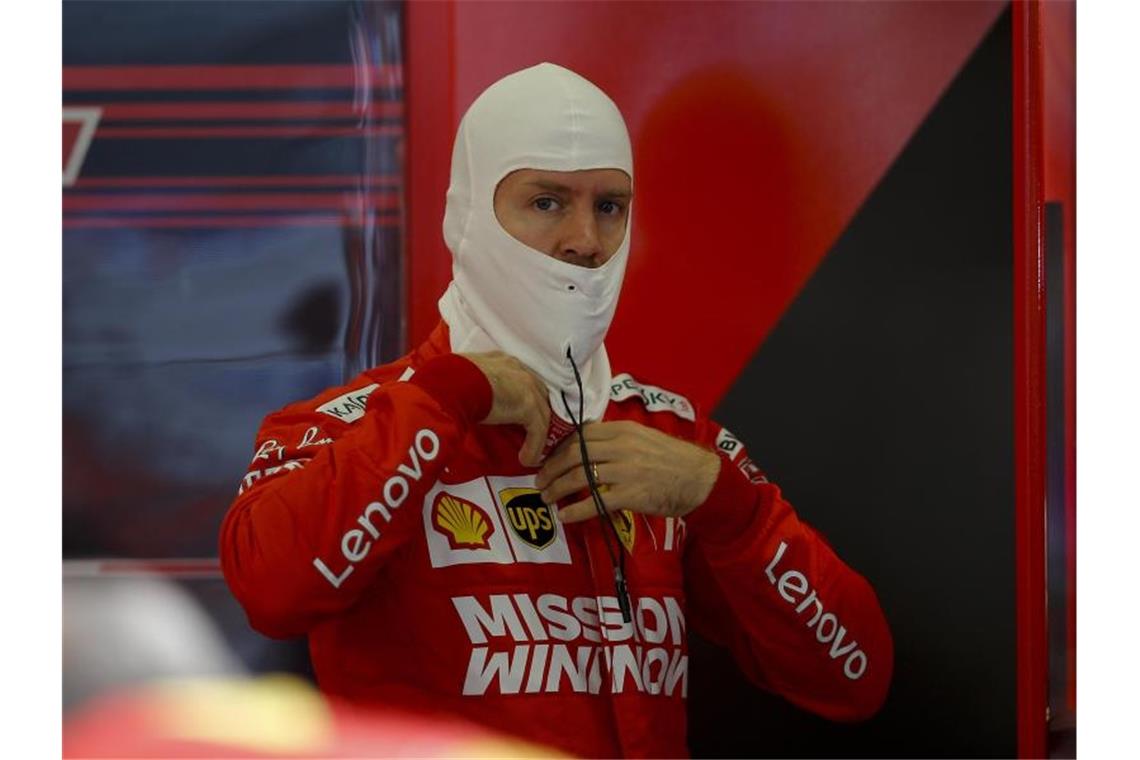 Fuhr am ersten Trainingstag in Mexiko die schnellste Runde: Ferrari-Pilot Sebastian Vettel. Foto: Eduardo Verdugo/AP/dpa