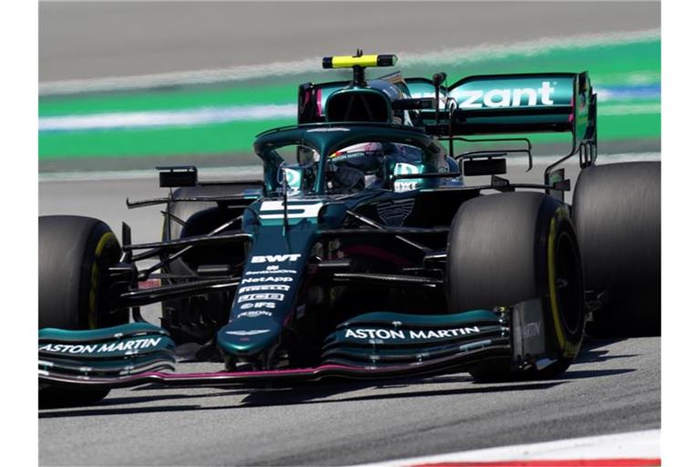 Fuhr beim ersten Monaco-Training auf Platz acht: Sebastian Vettel. Foto: Emilio Morenatti/AP/dpa